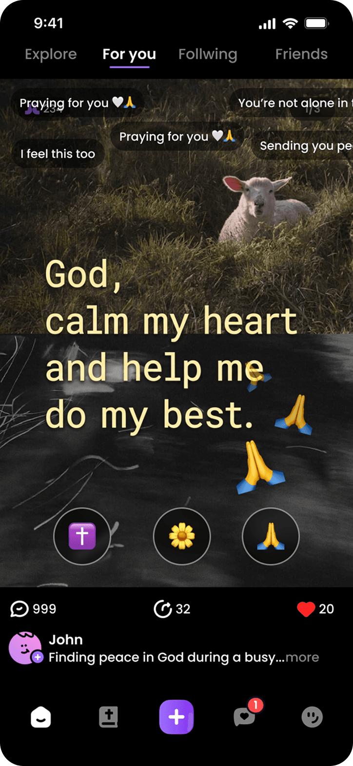 Join in Interactive Prayer