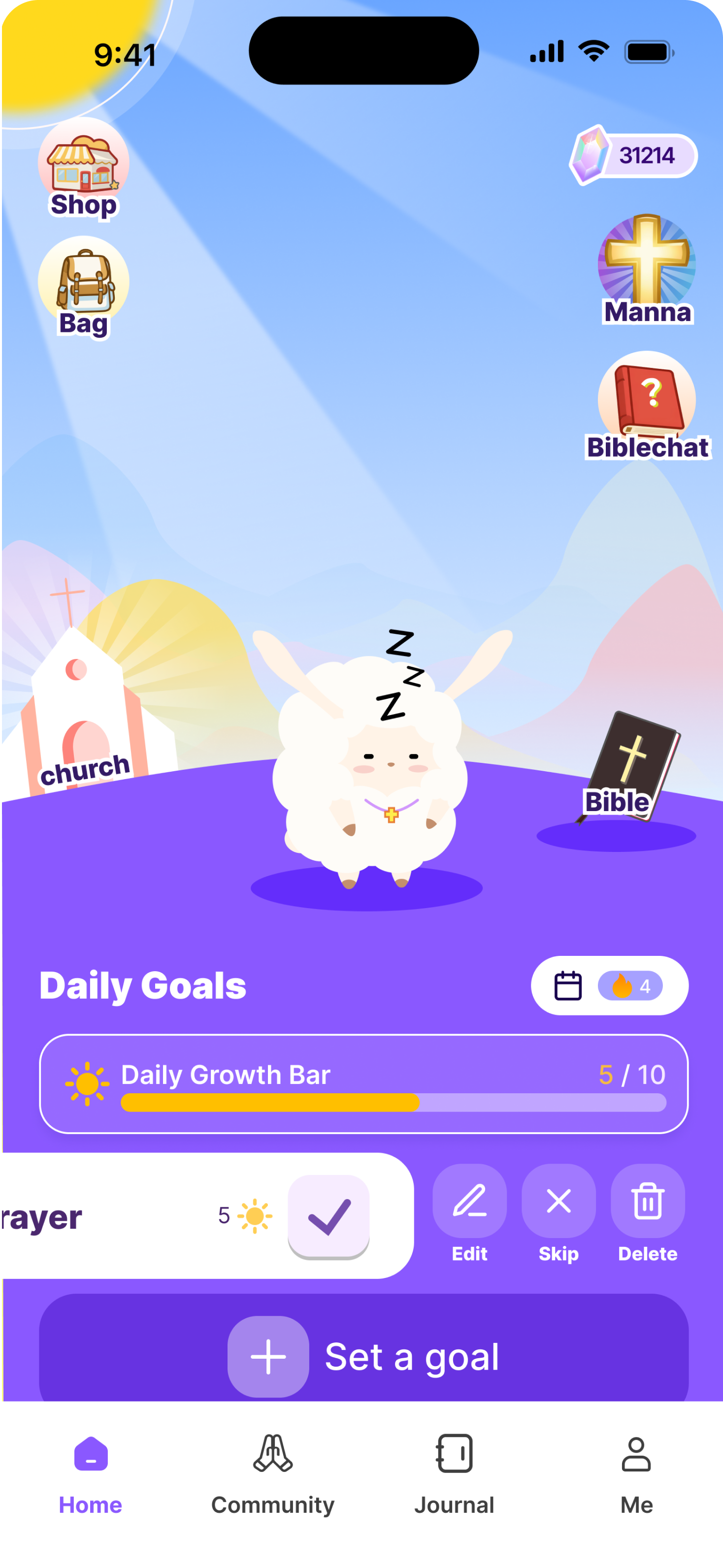 FaithTime App Screenshot