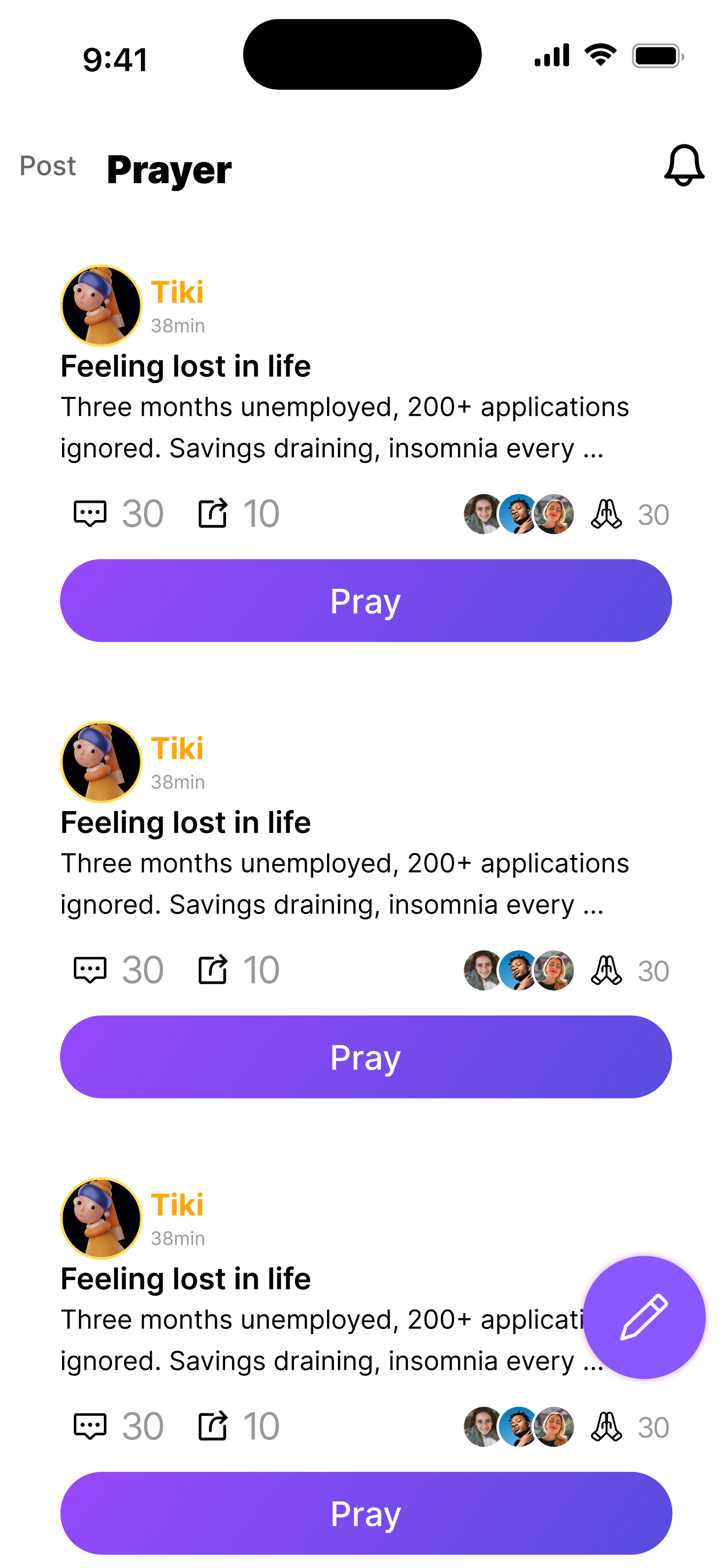 FaithTime App Screenshot
