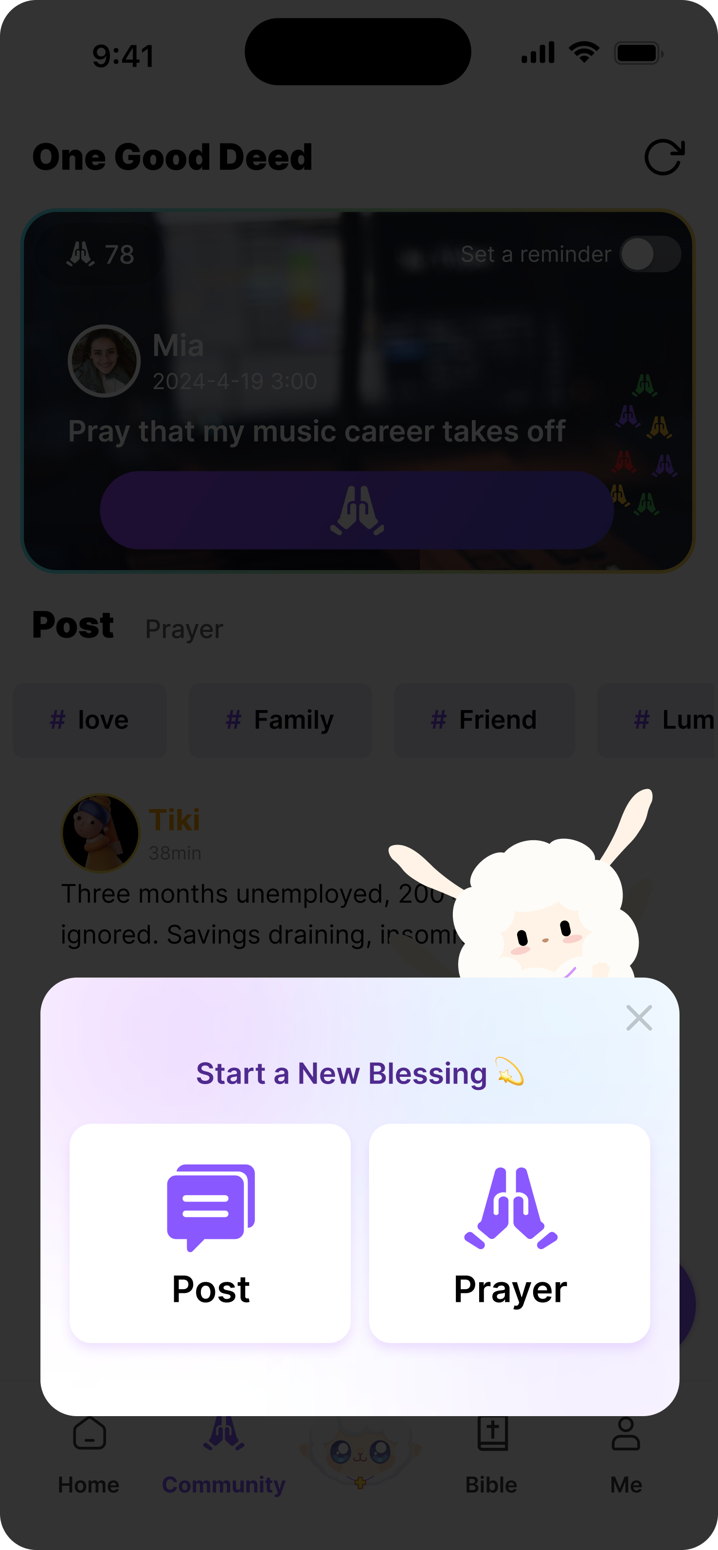 FaithTime App Screenshot